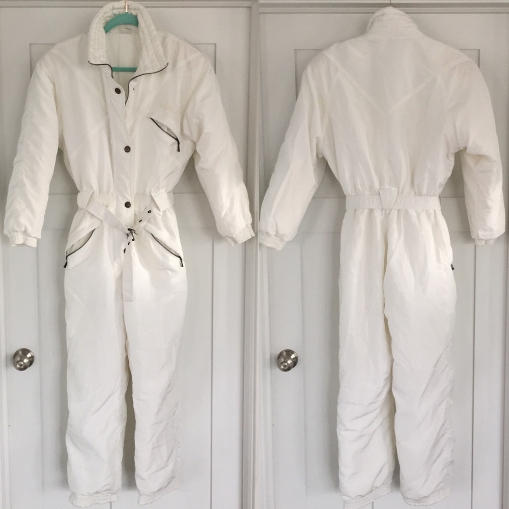 Retro ski bunny snowsuit Ellesse S/M
